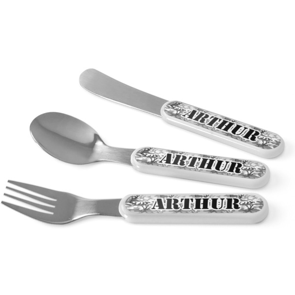 Custom Camo Kid's Flatware (Personalized)