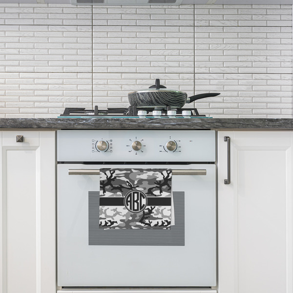 Camo Kitchen Towel - Poly Cotton - Lifestyle