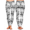 Camo Ladies Leggings - Front and Back