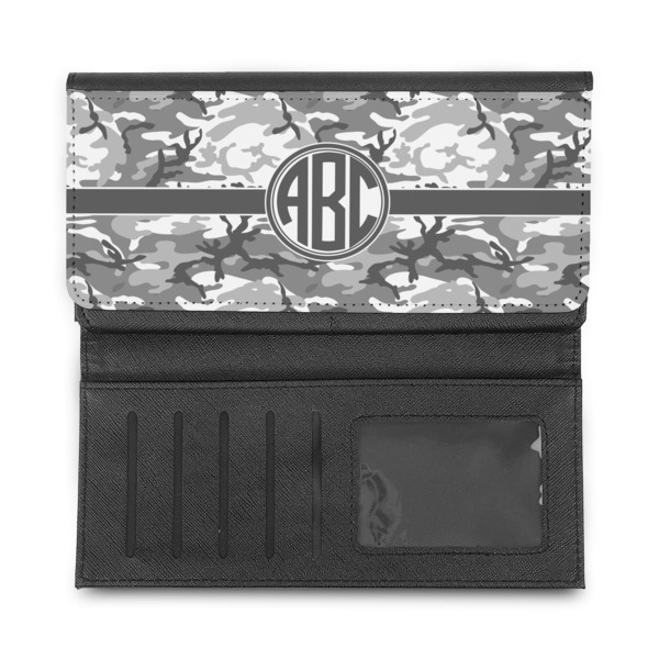 Camo Ladies Wallet - Half Way Open