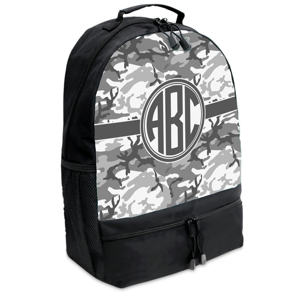Custom Camo Backpacks - Black (Personalized)