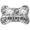 Camo Bone Shaped Dog Food Mat (Personalized)