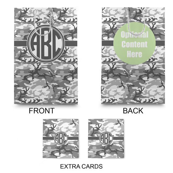 Camo Large Gift Bag - Approval