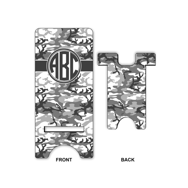 Camo Large Phone Stand - Front & Back