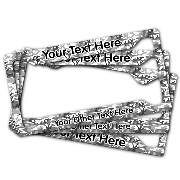 Camo License Plate Frames - (PARENT MAIN)