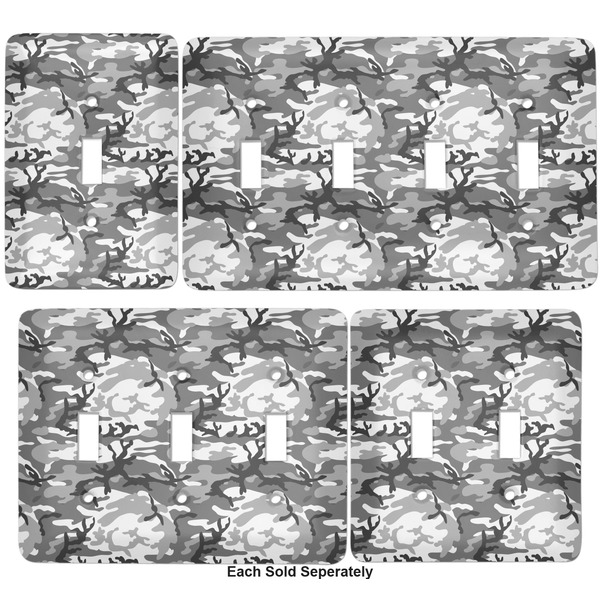 Camo Light Switch Covers all sizes