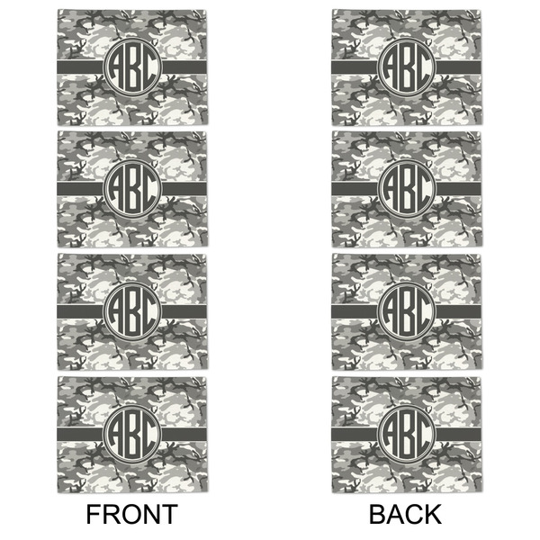 Camo Linen Placemat - APPROVAL Set of 4 (double sided)