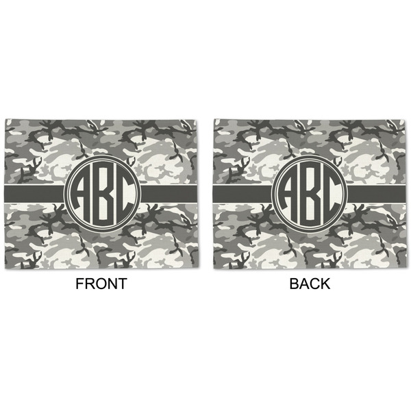 Camo Linen Placemat - APPROVAL (double sided)