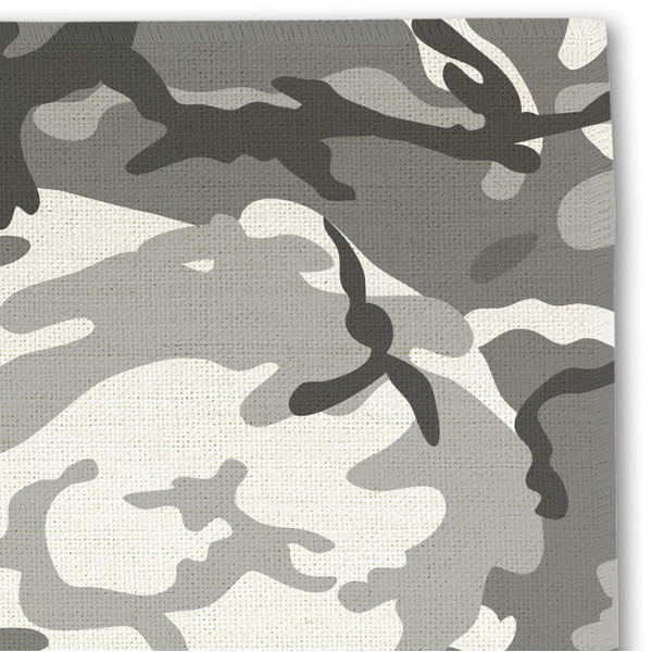 Camo Linen Placemat - DETAIL