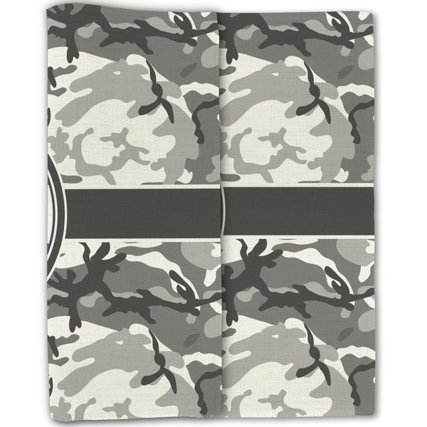 Camo Linen Placemat - Folded Half (double sided)