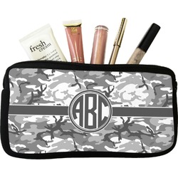 Camo Makeup / Cosmetic Bag - Small (Personalized)