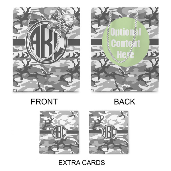Camo Medium Gift Bag - Approval