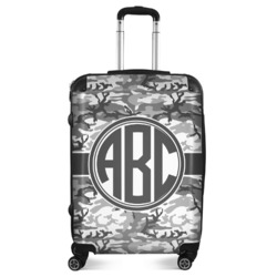 Camo Suitcase - 24" Medium - Checked (Personalized)