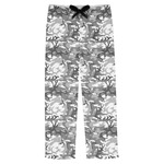 Camo Mens Pajama Pants - L