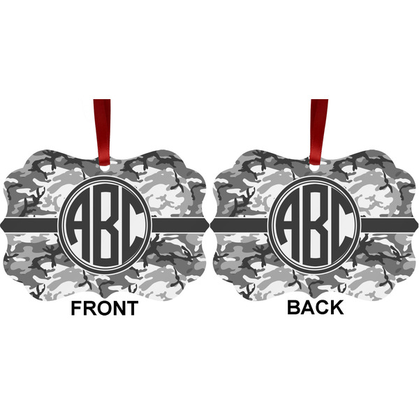 Camo Metal Benilux Ornament - Front and Back (APPROVAL)