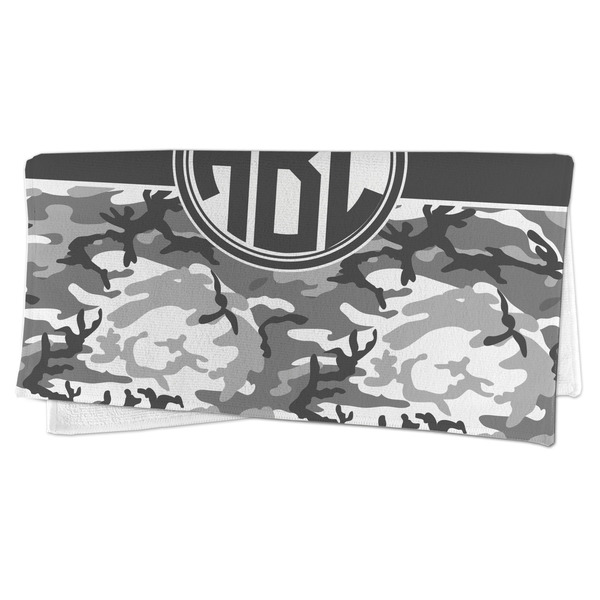 Camo Microfiber Dish Rag - FOLDED (half)