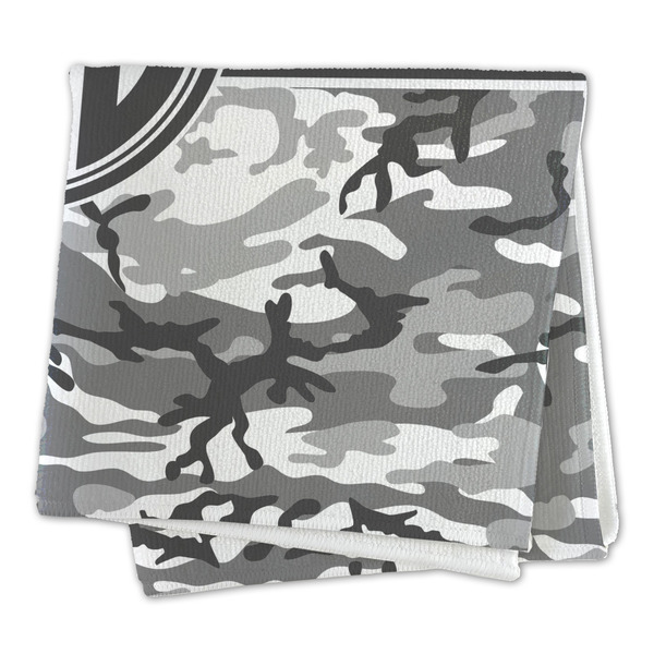 Camo Microfiber Dish Rag - FOLDED (square)