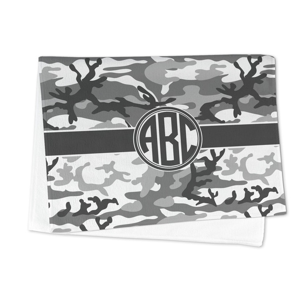 Camo Microfiber Dish Towel - FOLDED HALF