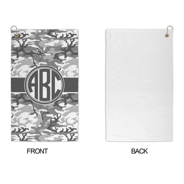 Camo Microfiber Golf Towels - APPROVAL