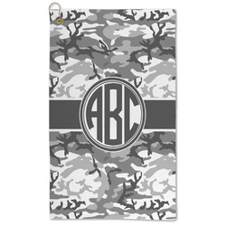 Camo Microfiber Golf Towel - Large (Personalized)