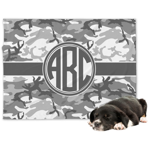 Custom Camo Dog Blanket (Personalized)