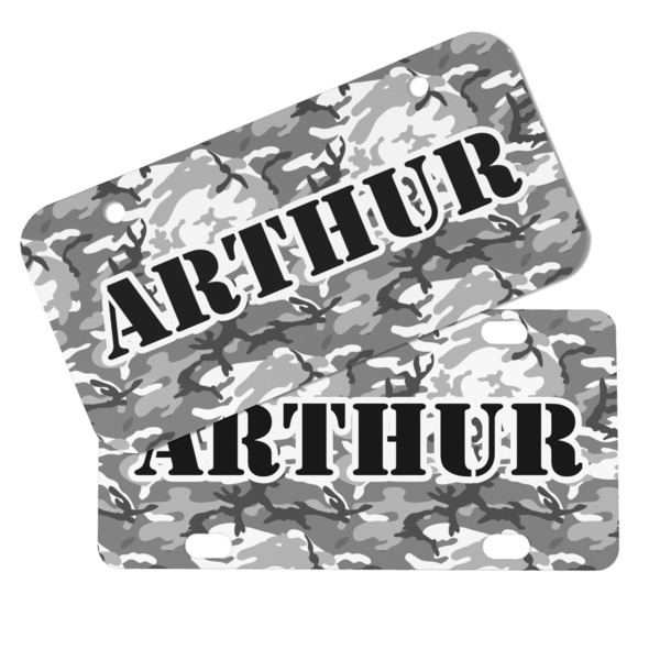 Camo Mini License Plates - MAIN (4 and 2 Holes)