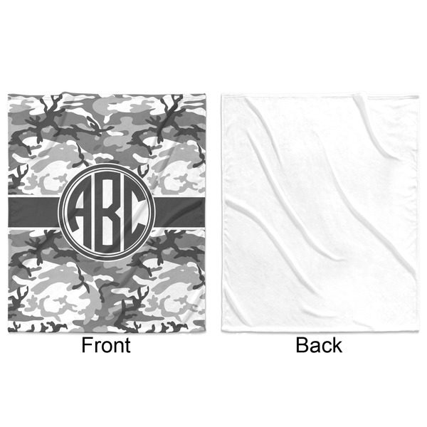 Camo Minky Blanket - 50"x60" - Single Sided - Front & Back