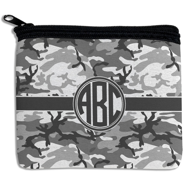Custom Camo Rectangular Coin Purse (Personalized)