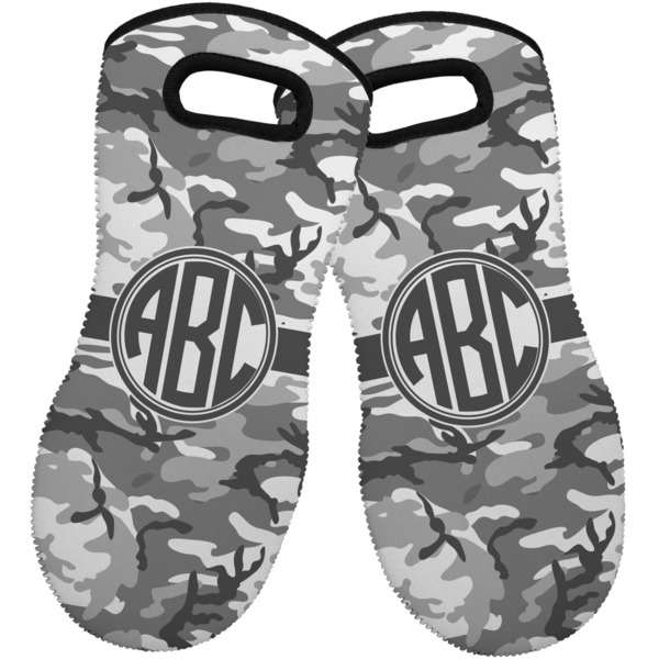 Camo Neoprene Oven Mitt -Set of 2 - Front