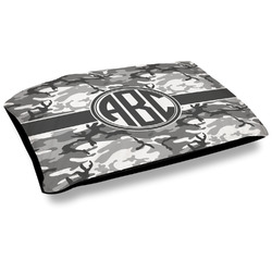 Camo Dog Bed w/ Monogram