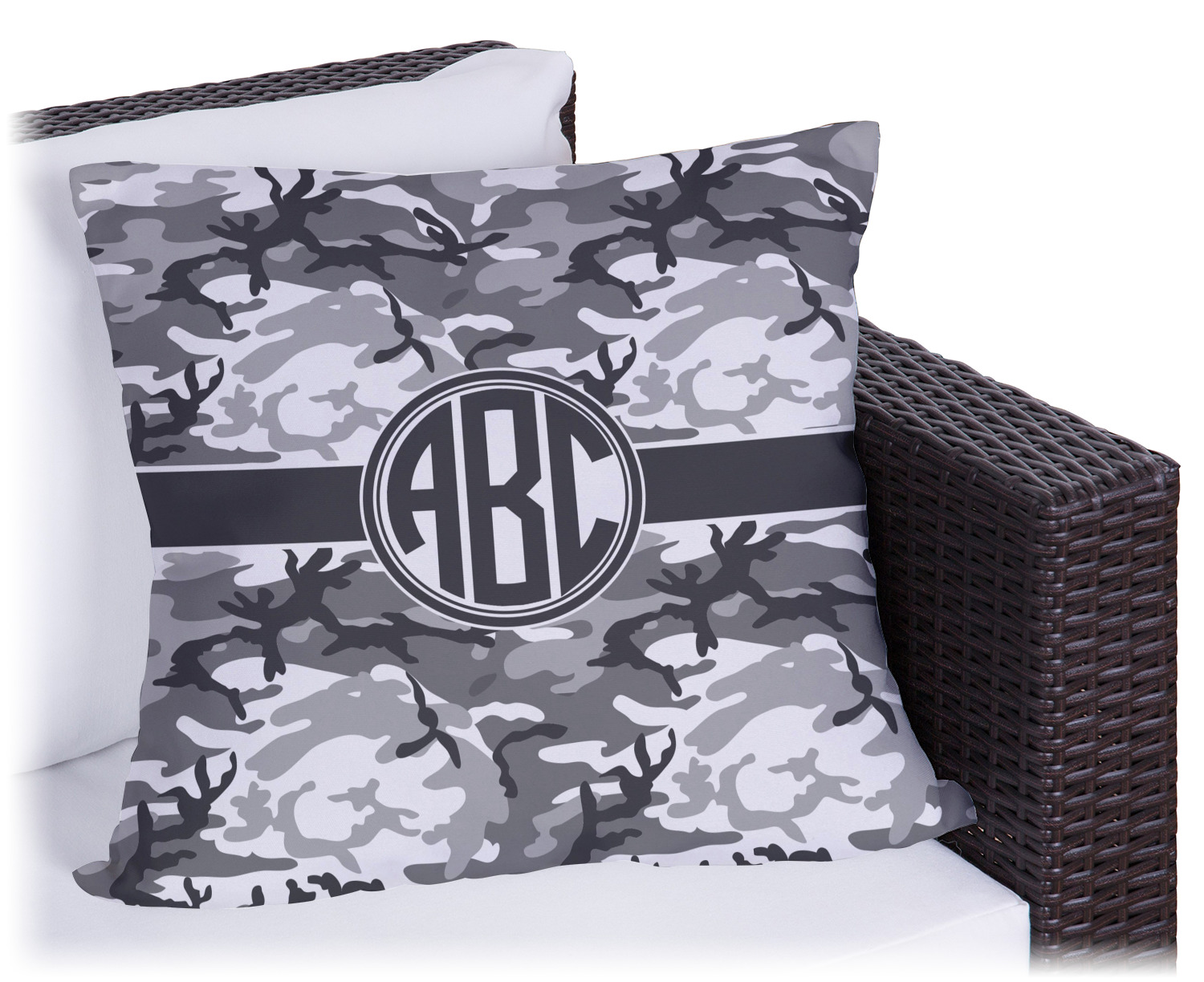 Camo Outdoor Pillow (Personalized) YouCustomizeIt