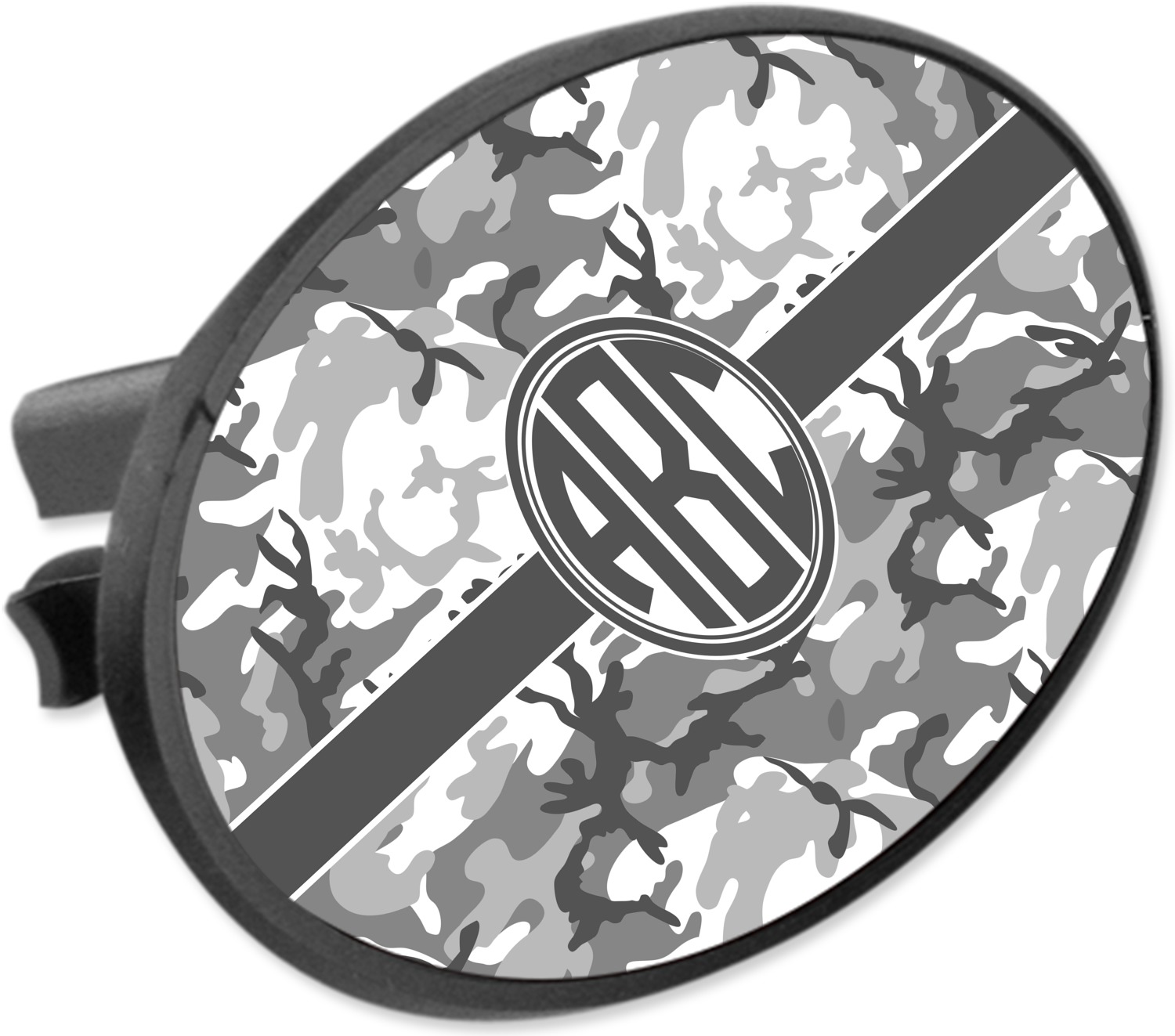 Camo Oval Trailer Hitch Cover (Personalized) YouCustomizeIt