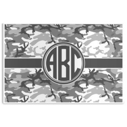 Camo Disposable Paper Placemats (Personalized)