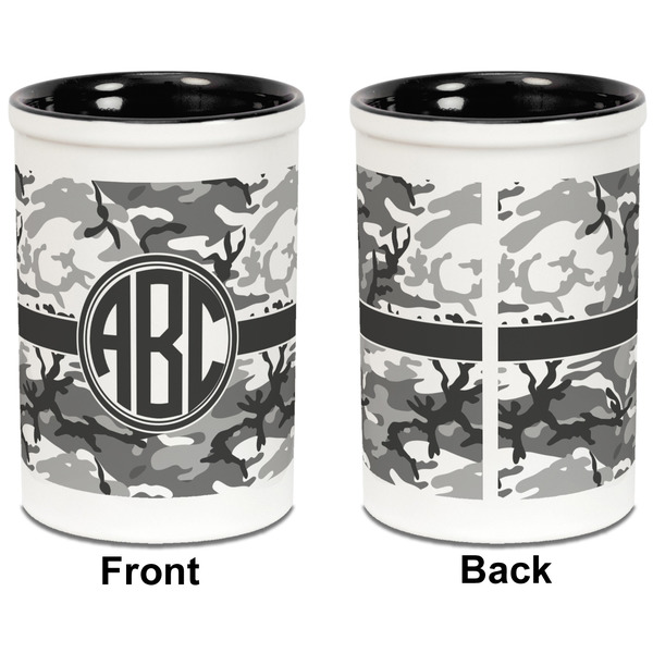 Camo Pencil Holder - Black - approval