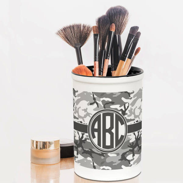 Camo Pencil Holder - LIFESTYLE makeup