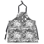 Camo Apron Without Pockets w/ Monogram