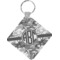 Camo Personalized Diamond Key Chain
