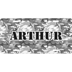 Camo Front License Plate (Personalized)