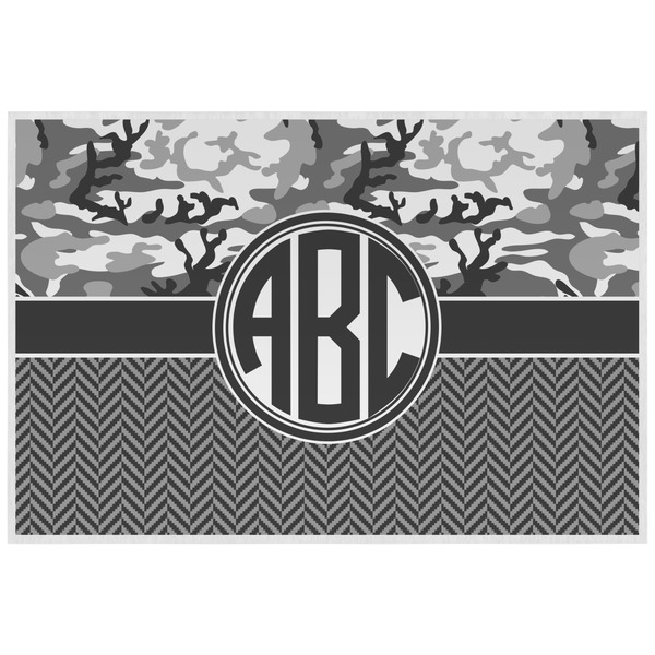 Camo Personalized Placemat (Back)