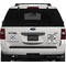 Camo Personalized Square Car Magnets on Ford Explorer