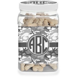 Camo Dog Treat Jar (Personalized)