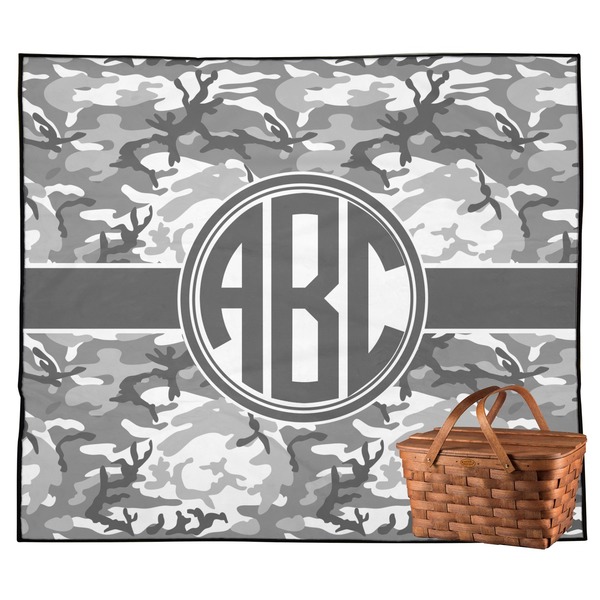 Custom Camo Outdoor Picnic Blanket (Personalized)
