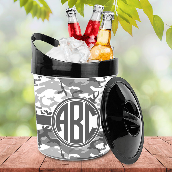 Camo Plastic Ice Bucket - LIFESTYLE