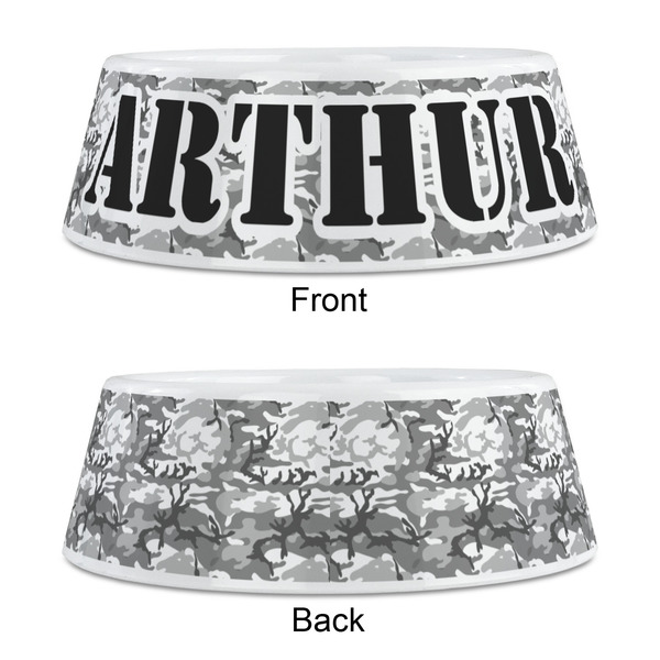 Camo Plastic Pet Bowls - Medium - APPROVAL