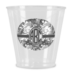 Camo Plastic Shot Glass (Personalized)