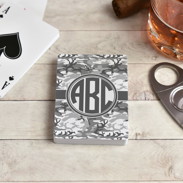 Camo Playing Cards - In Context