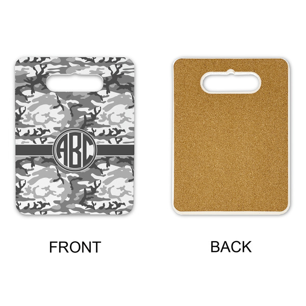 Camo Rectangle Trivet with Handle - APPROVAL