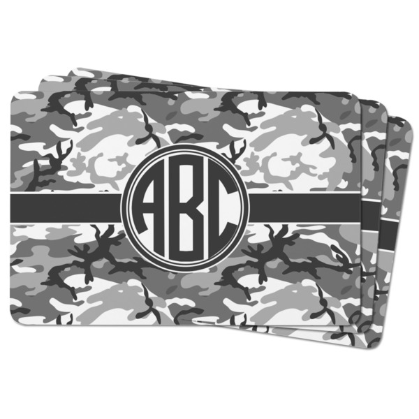 Camo Rectangular Fridge Magnet - THREE