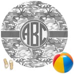 Camo Round Beach Towel (Personalized)
