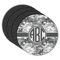 Camo Round Rubber Backed Coasters - Set of 4 (Personalized)